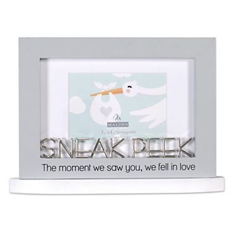Malden Sneak Peek 3" x 4"/4" x 6" Sonogram Frame