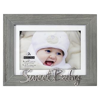 Malden Sweet Baby Matted Picture Frame