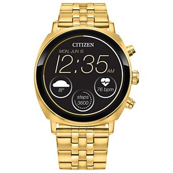 Citizen CZ SMART Gold-Tone Stainless Steel Smart Watch
