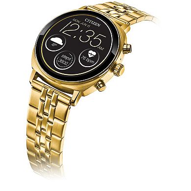 Citizen CZ SMART Gold-Tone Stainless Steel Smart Watch 