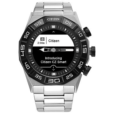 Citizen CZ SMART Stainless Steel Hybrid Sports Smart Watch - JX2006-52E