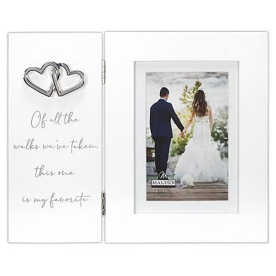 Malden Of All the Walks We've Taken 4" x 6"/5" x 7" Matted Wedding Frame
