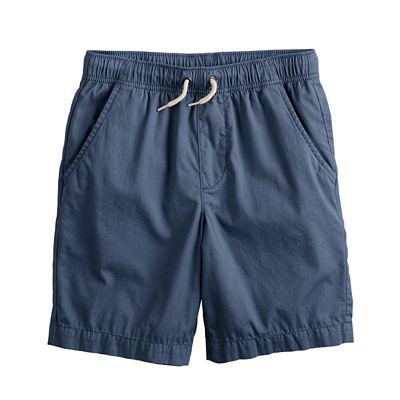 Boys 8 20 Sonoma Goods For Life Pull On Twill Shorts in Regular Husky