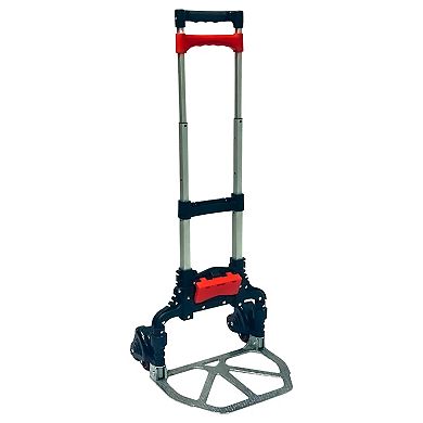 Magna Cart Stair Climbing 6 Wheel Folding Aluminum Hand Truck w/Tote ...