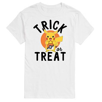 Big & Tall Pokemon Trick Or Treat Graphic Tee
