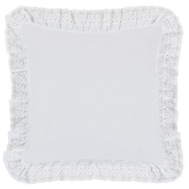 Five Queens Court Sloane Lace Trim Quilt or Quilted Sham