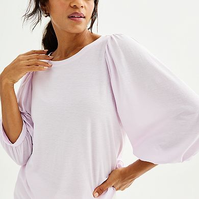 Women's Sonoma Goods For Life® Puff-Sleeve Tee