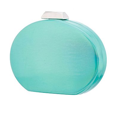 N by Nina M-Que Oval Iridescent Clutch