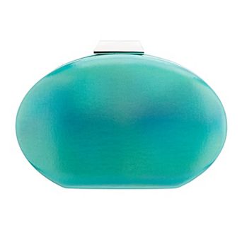 N by Nina M-Que Oval Iridescent Clutch