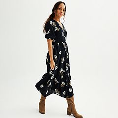 Kohls womens best sale black dresses