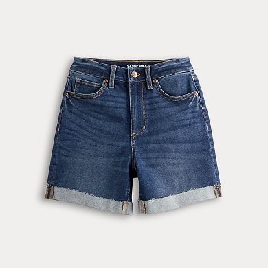 Women's Sonoma Goods For Life Premium Roll Cuff Jean Shorts