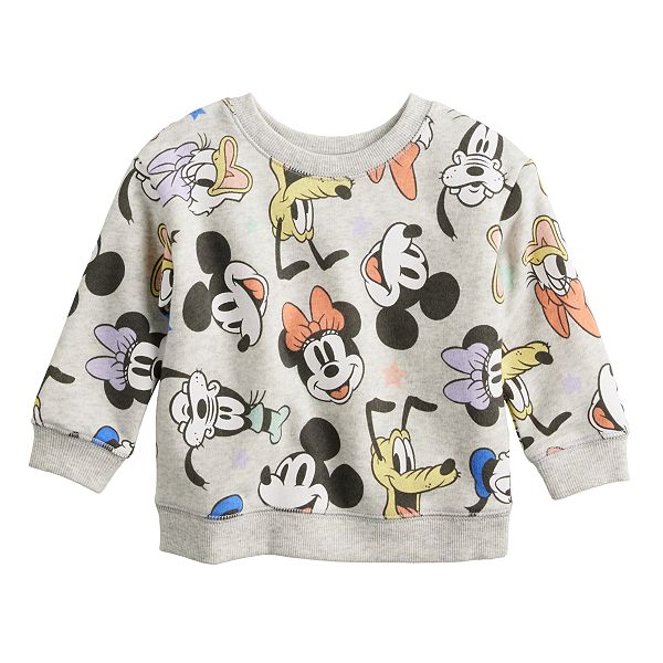Disney's Mickey Mouse & Friends Baby French Terry Sweatshirt by Jumping ...
