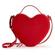 LC Lauren Conrad Love Heart Shaped Crossbody Bag