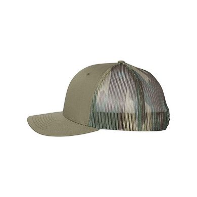 Richardson Printed Mesh-Back Trucker Cap