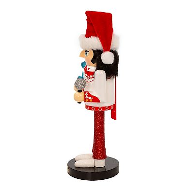 Kurt Adler 10" Elvis Presley with Teddy Bear Nutcracker