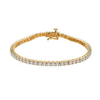Diamond Brilliance 1/4 Carat T.W. Lab-Created Diamond Tennis Bracelet