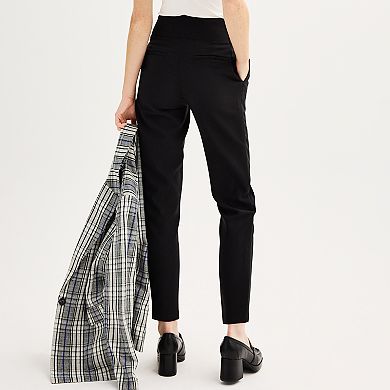 Women's Nine West Pull-On Straight Ankle Pants