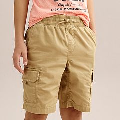 Boys Charcoal Heather Shorts - Husky – ScholarWear