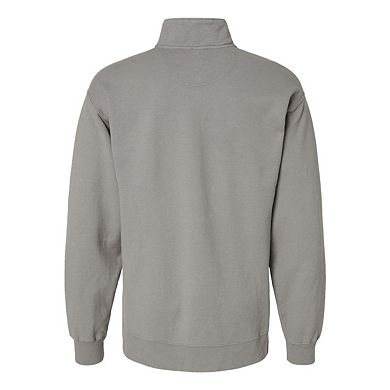 Comfortwash By Hanes Garment-dyed Quarter-zip Sweatshirt
