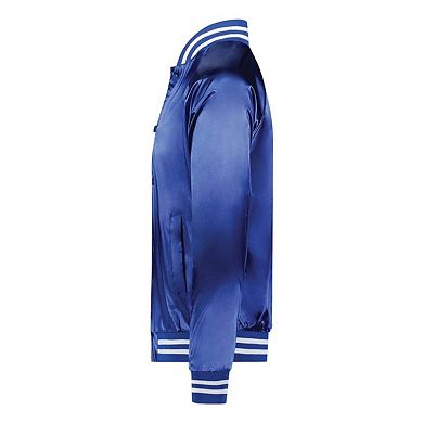 Augusta Sportswear Satin Baseball Jacket ed Trim