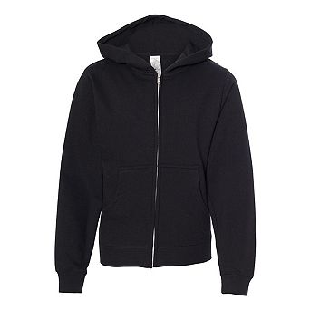 Independent Trading Co. Youth Midweight Full-zip Hooded Sweatshirt