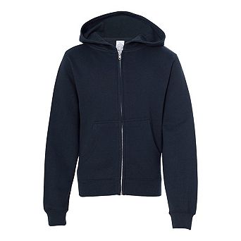 Independent Trading Co. Youth Midweight Full-zip Hooded Sweatshirt