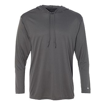 Badger B-Core Hooded Long Sleeve T-Shirt
