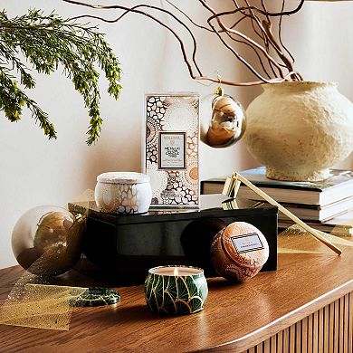 Metallic Glow Mini Tin Candle Trio