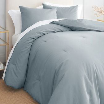 Gaiam® Relax Cotton Garment Washed Ribbed 3 pc Comforter Set