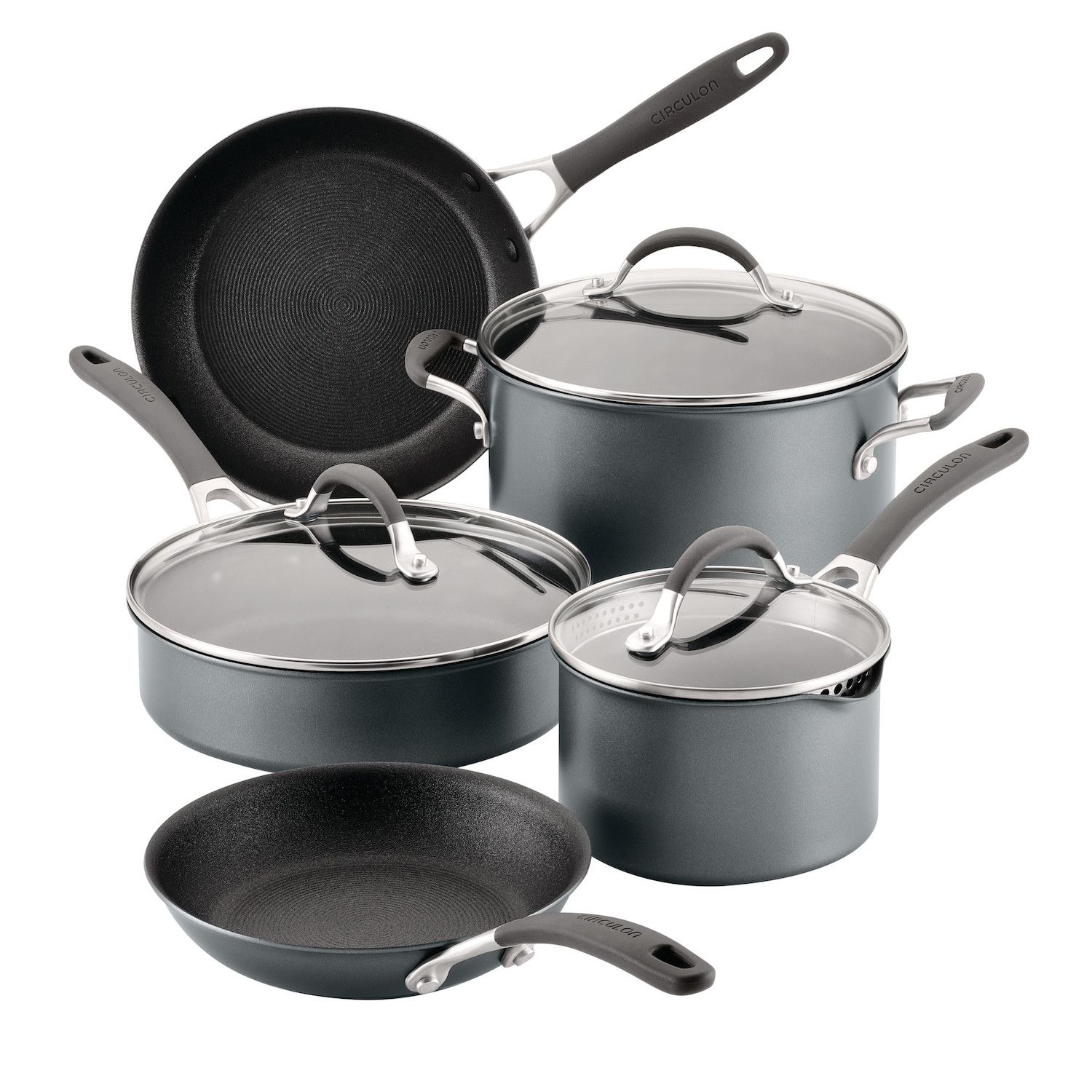 TECHEF Onyx Collection - 6 Piece Cookware Set 