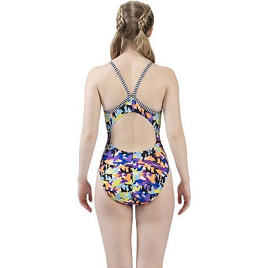 Women's Little Dolfin Uglies Delta Cutout Back One-Piece Swimsuit