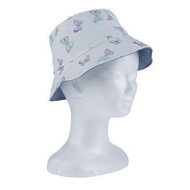 Girls Elli by Capelli Reversible Printed Bucket Hat
