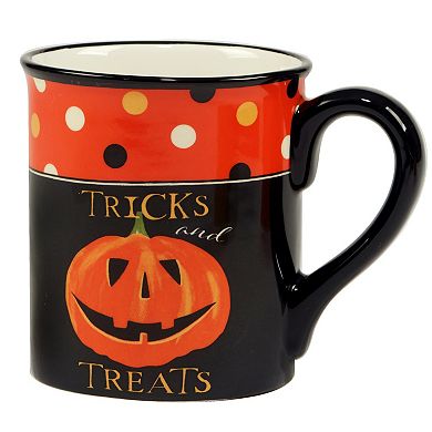 Certified International Spooky Halloween 4-piece Mug Set