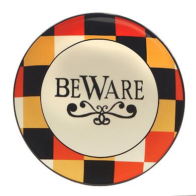 Certified International Harvest Blessings 4-piece Canape Plate Set