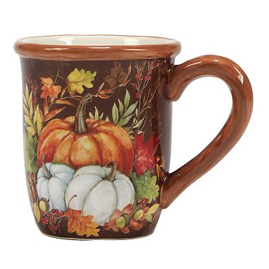 Certified International Harvest Blessings 4-piece Mug Set