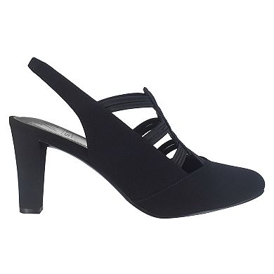 Impo® Velia Women's Stretch Elastic Sling-back Pumps