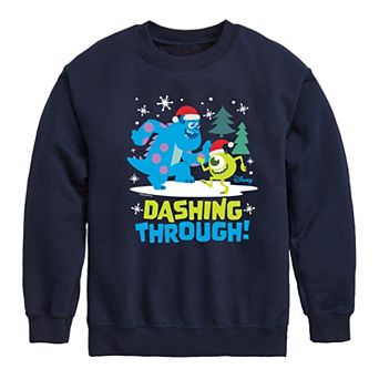 Disney / Pixar's Monster Inc. Boys 8-20 Dashing Through Fleece Sweatshirt