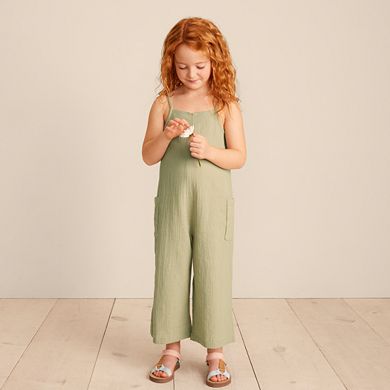Kids 4-12 Little Co. by Lauren Conrad Organic Cotton Wide Leg Romper