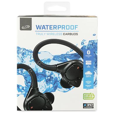 iLive Waterproof True Wireless Sport Earbuds