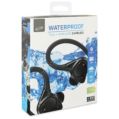 iLive Waterproof True Wireless Sport Earbuds