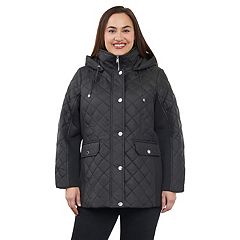 Womens plus outlet size coats kohls