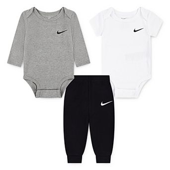 Newborn Baby Nike Bodysuits and Pants 3 pc Set