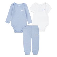 Nike Baby Essentials Long Sleeve 3-Pack Bodysuits