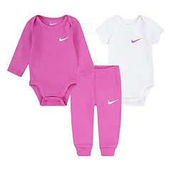 Girls Pink Bodysuits Clothing