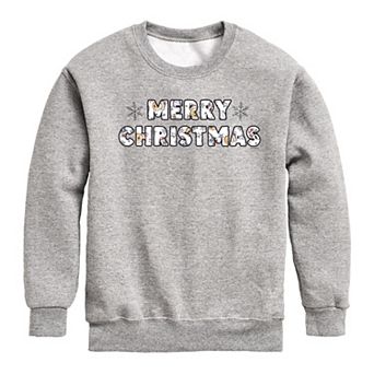 Disney's Winnie The Pooh Boys 8-20 Merry Christmas Fleece Sweatshirt
