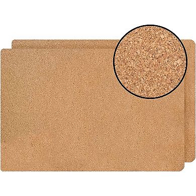 Dainty Home Marble Cork 12" x 18" Placemats Set Of 2