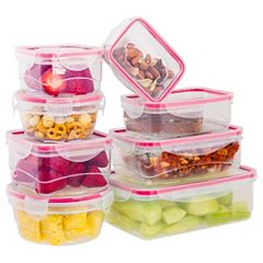 Lock & Lock Easy Essentials on The Go Meals 29-oz. Divided Square Food Storage Container