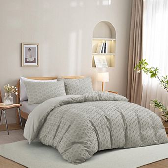 Unikome Soft Duvet Cover with Zipper Closure-Chic Home Bedding Duvet Cover