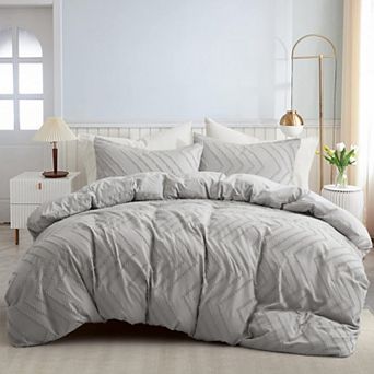 Unikome Soft Duvet Cover with Zipper Closure-Chic Home Bedding Duvet Cover