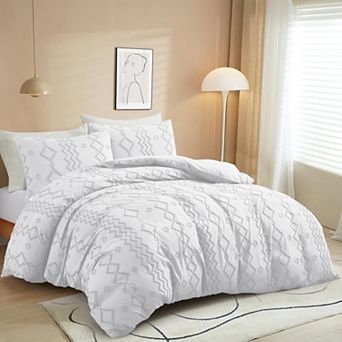 Unikome Soft Duvet Cover with Zipper Closure-Chic Home Bedding Duvet Cover